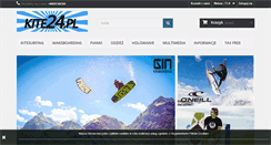Desktop Screenshot of kite24.pl